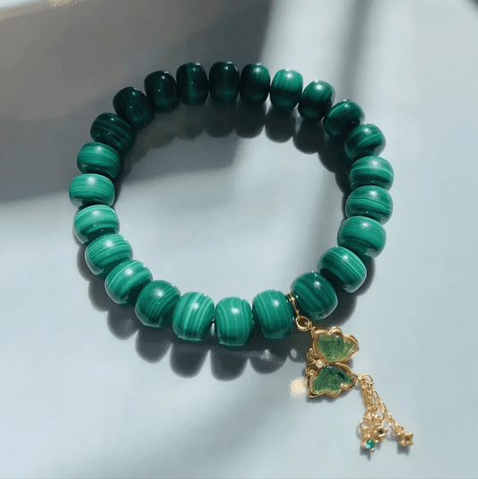 Pulsera de Malaquita · Mariposa🦋