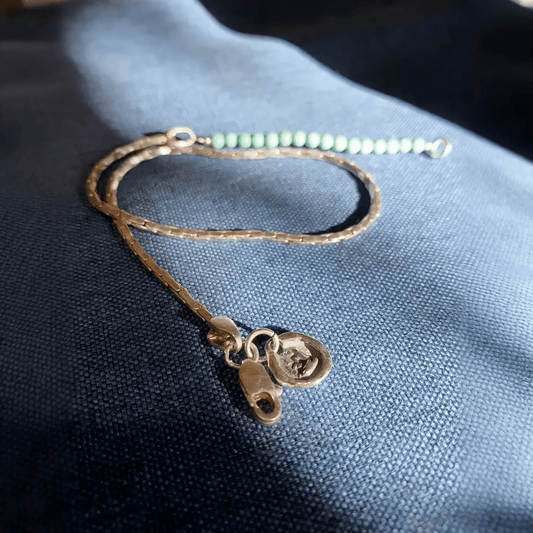 Turquoise Silver Bracelet · Tara