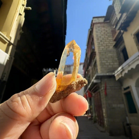 High-Frequency Himalayan Ganesha Quartz