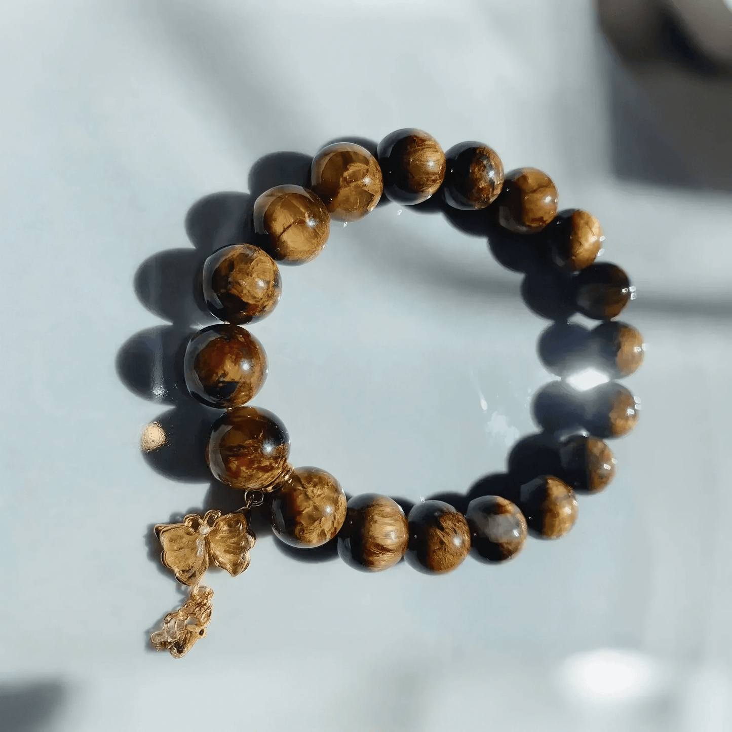 Pulsera de pietersita · Mariposa🦋